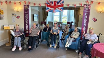Bankhouse care home Residents prepare for coronation celebrations